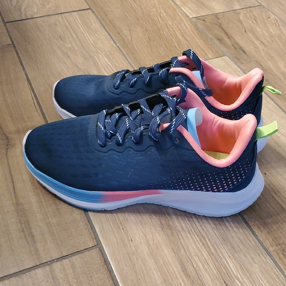 New! AVIA Blue and Pink Athletic Sneakers With Memory Foam Size 7 - Picture 3 of 5